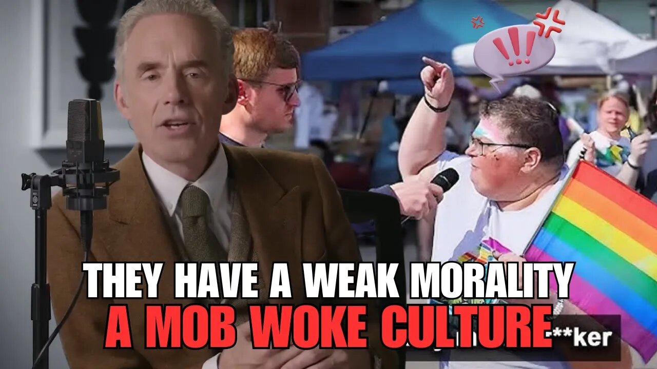 'They Get So Angry' - Jordan Peterson On The Morality of Woke People