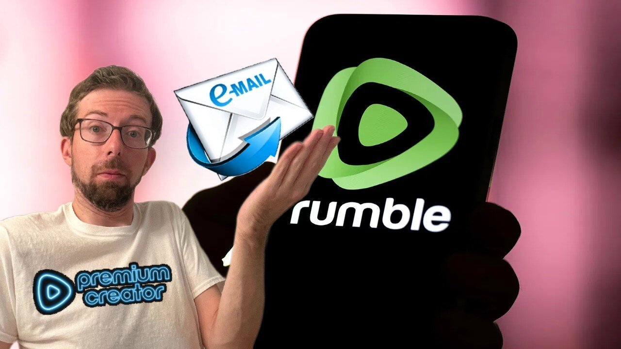 So I Emailed Rumble....