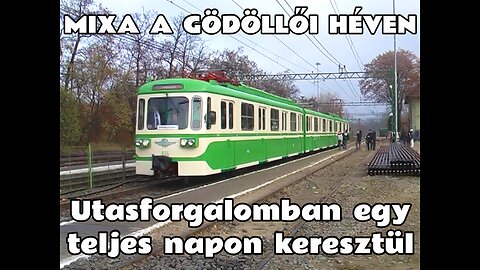 2011.11.26. Gyorsvonat a Gödöllői HÉV-vonalon, MIXa szerelvénnyel a 100 éves évforduló alkalmából.