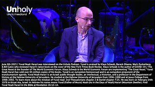 Yuval Noah Harari | "We Very Close to the Point When You Can Take An AI, Give It An Initial Fund & Tell the AI Turn It Into a Billion. You Can Incorporate the AI, It Becomes a Legal Person Defended By the Constitution." - 6/8/2025