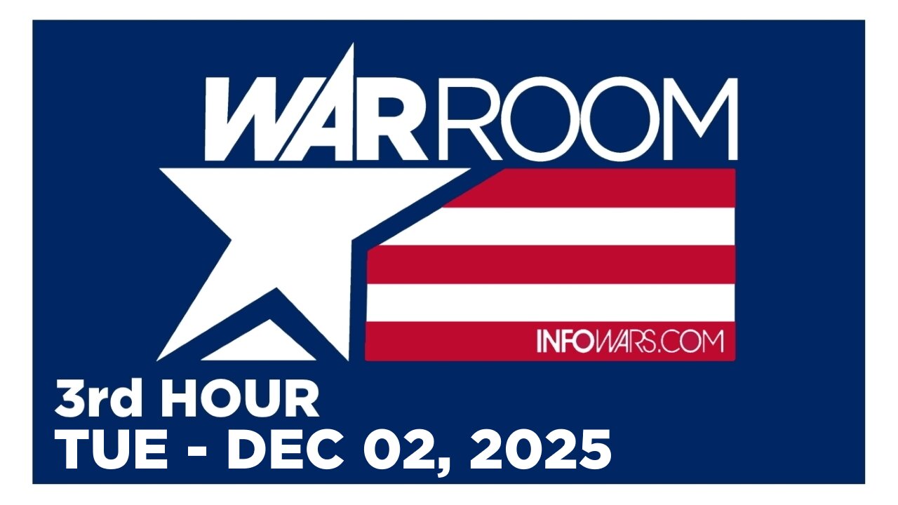WAR ROOM [3 of 3] Tuesday 12/2/25 • NICK SORTOR | News, Calls, Reports & Analysis • Infowars