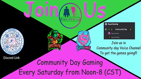 SuperGaming Community Day!!!