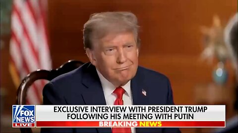 WATCH IN FULL: Pres. Trump's interview w/ Hannity immediately following the historic Alaska Summit