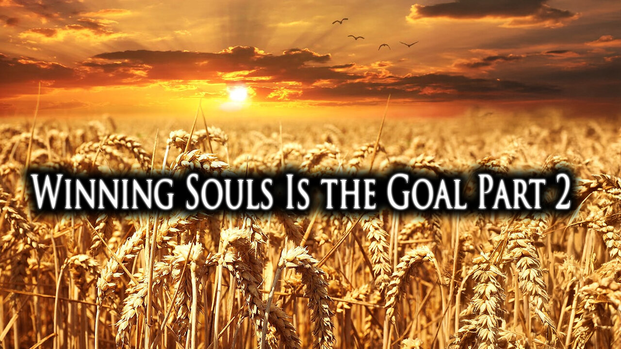 Winning Souls Is the Goal Part 2 | Pastor Anderson