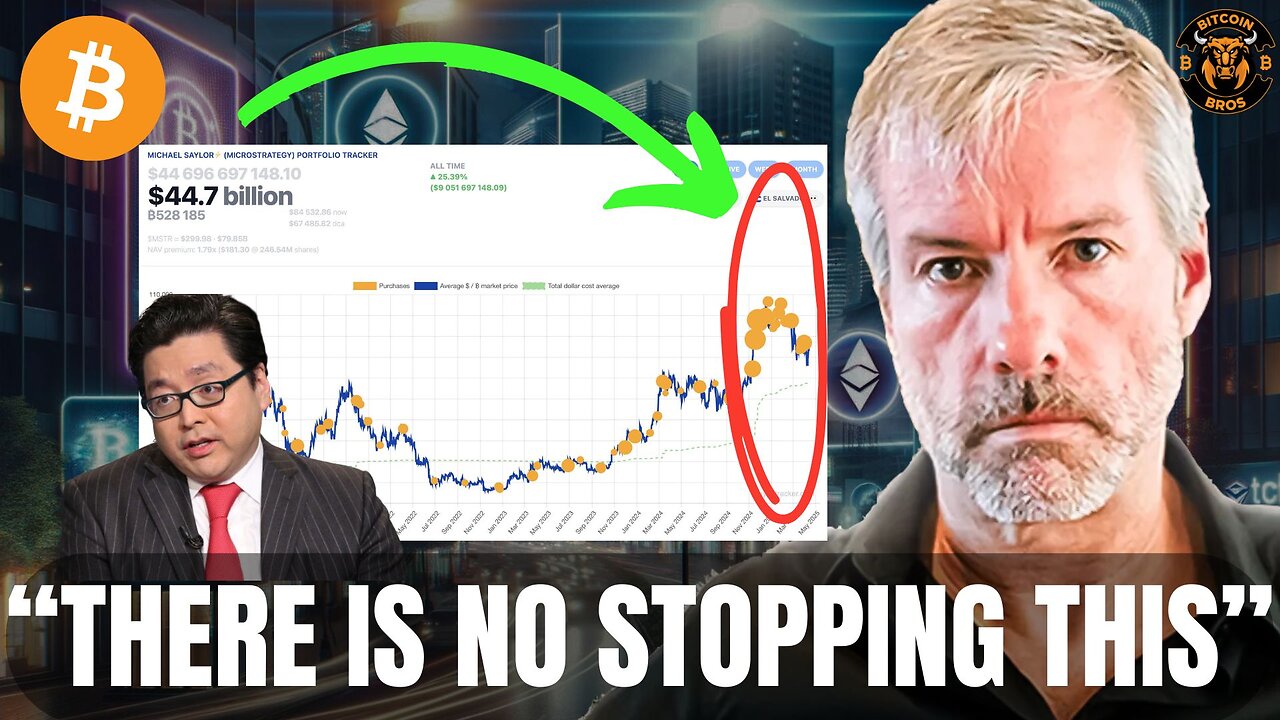 Bitcoin & $MSTR TSUNAMI Incoming! - Tom Lee & Michael Saylor