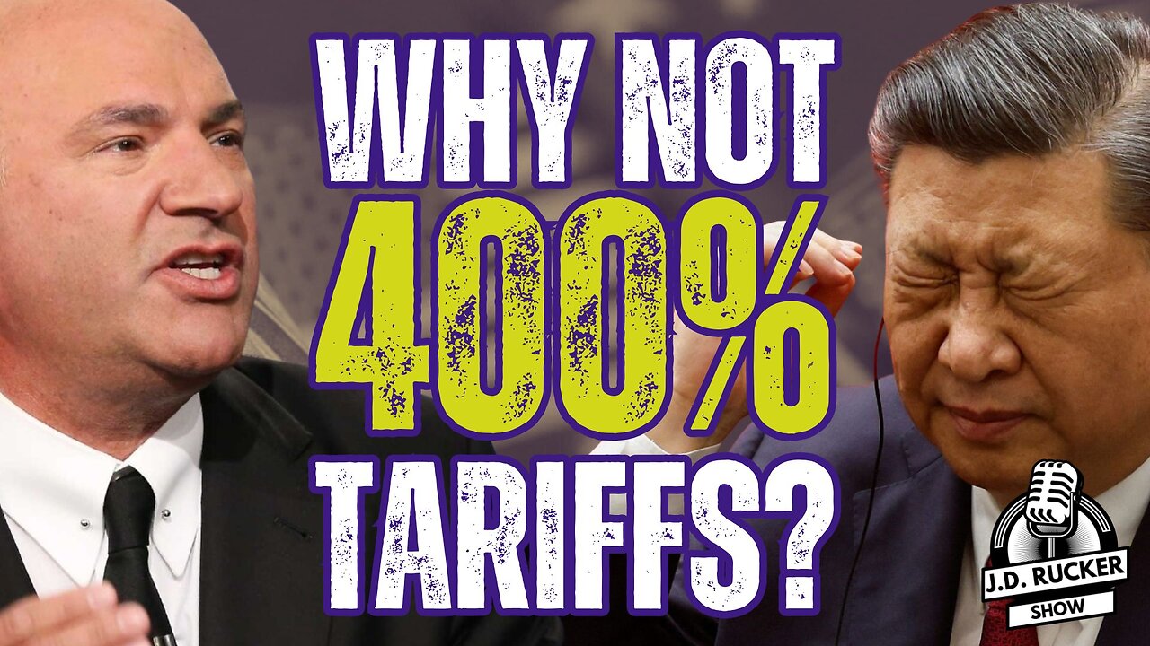 Kevin O'Leary Makes the Case for 400% Tariffs on China