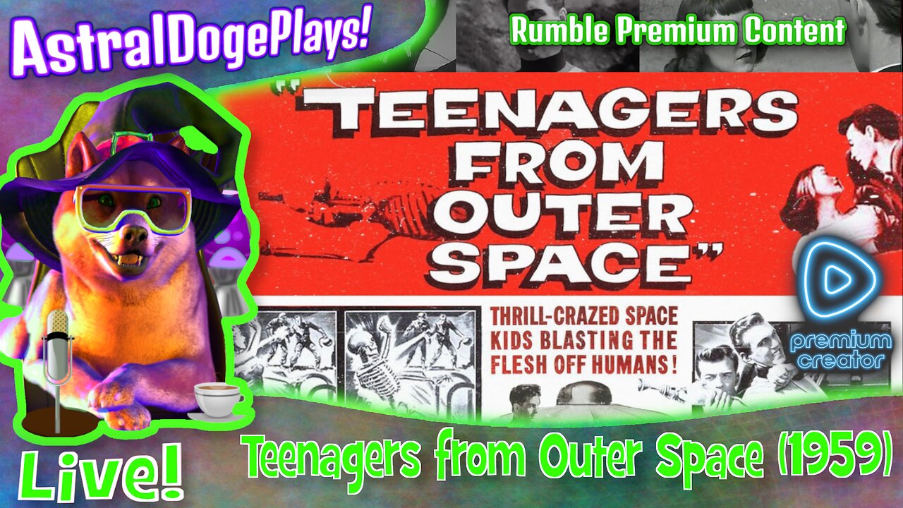 Teenagers from Outer Space ~LIVE!~ Monday Movie Feature