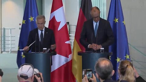 Canada: Germany’s Friedrich Merz and Canada’s Mark Carney hold press conference - August 26, 2025