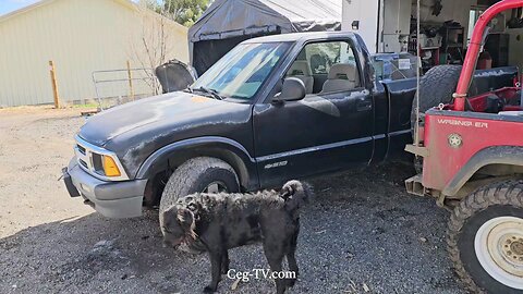 Graham Family Farm: Unloading the Tahoe Engine - March 17 2025