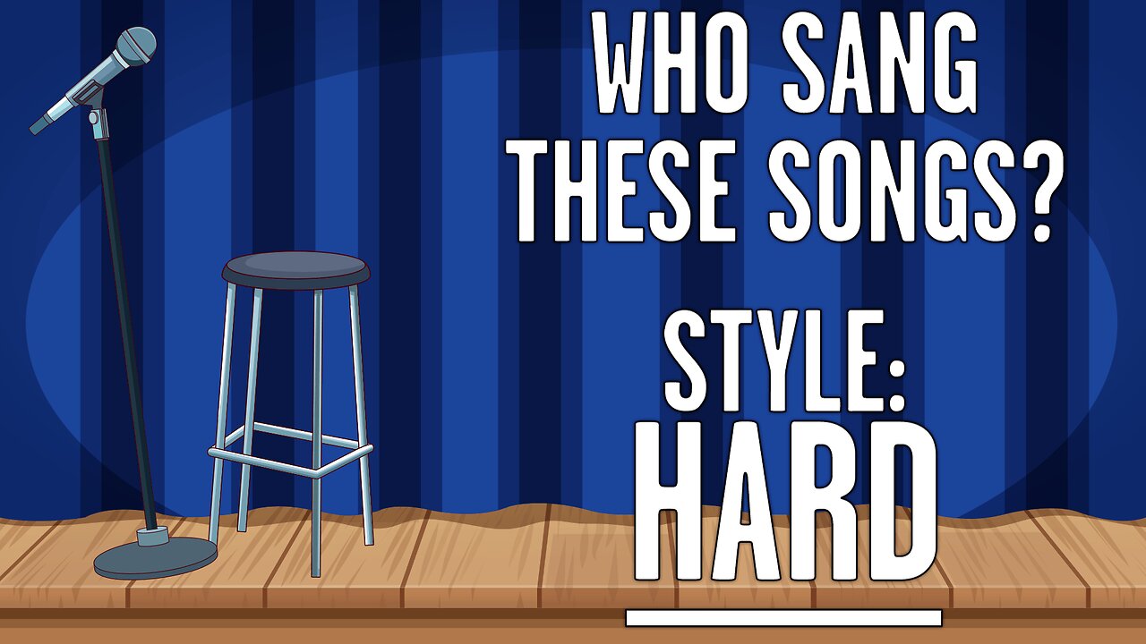 Who Sang These Songs?