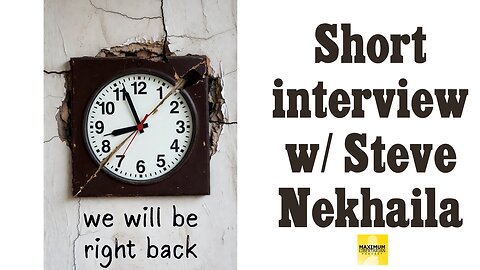 The Short Interview with Steve Nekhaila