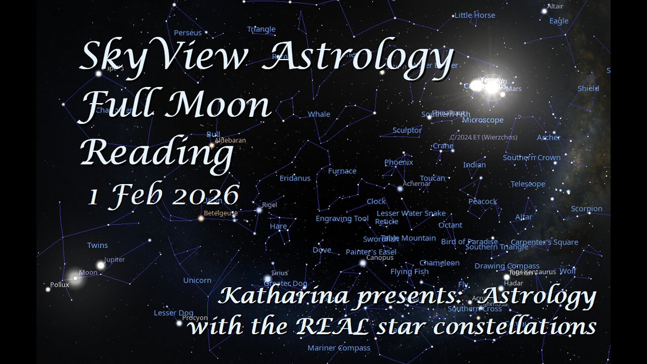 Full Moon reading for 1 Feb 2026