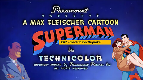 E07 - Electric Earthquake | Classic 1942 Animation