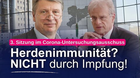 " 3. SITZUNG DES SÄCHSISCHEN CORONA-UNTERSUCHUNGSAUSSCHUSSES " - Claudia & Natalie Jaworski