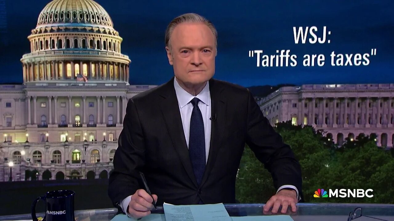 Lawrence: Trump's 'biggest tax increase in history' makes Republicans admit 'tariffs are taxes'