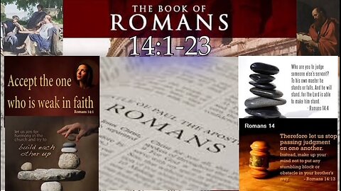 Romans 14:1-23
