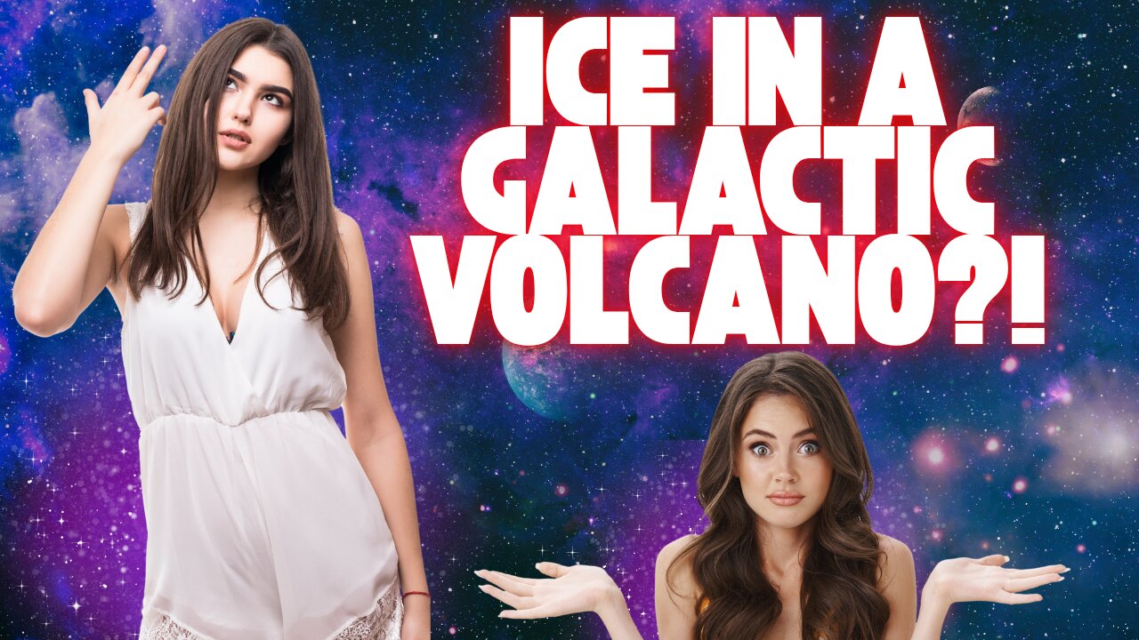 Cold Gas Clouds Found Inside Galactic Volcano—Ice Cubes in a Cosmic Heat?