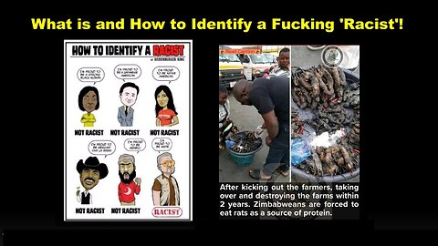 Chaplain Bob: What is and How to Identify a Fucking 'Racist'!