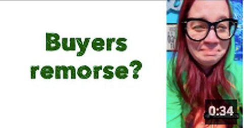 "Understanding Buyer's Remorse"