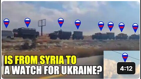 "Large Russian Convoy Returns to Main Base on Syrian Coast"
