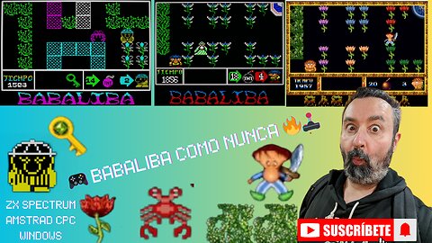 🔥 ¡Babaliba en ZX Spectrum, Amstrad CPC y Windows! ¿Cuál es el mejor? 🎮👀