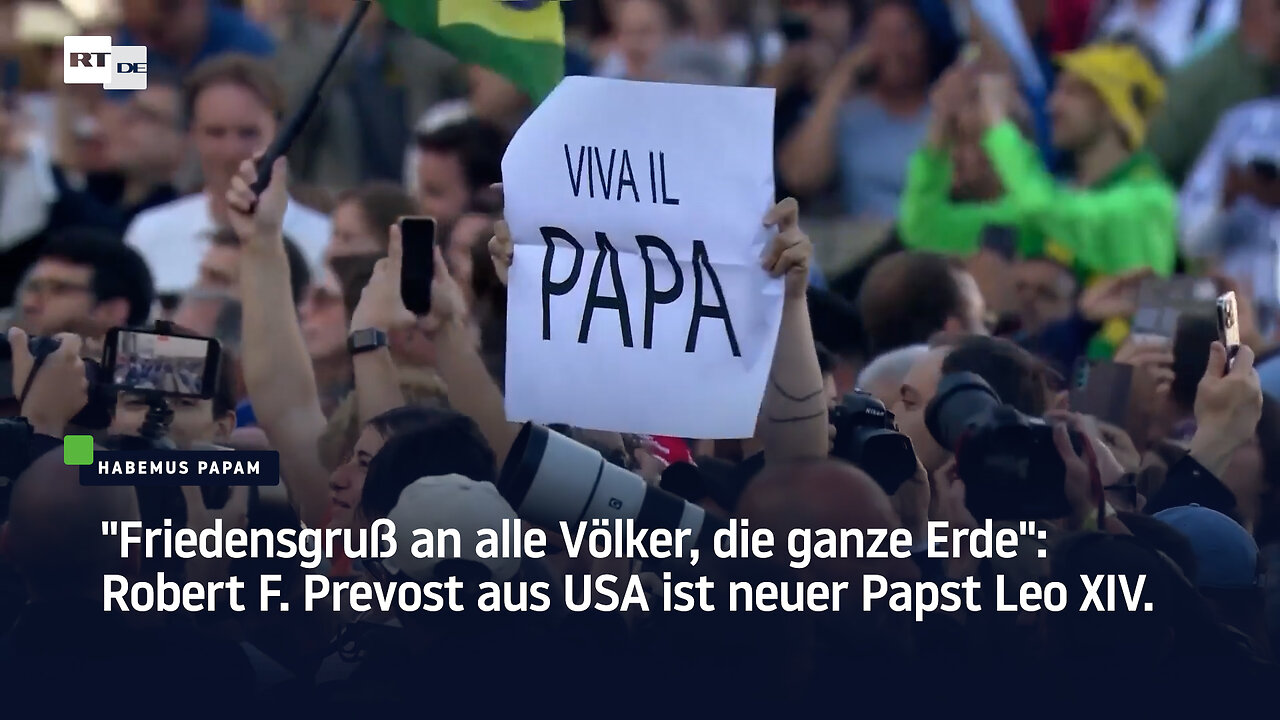 Friedensgruß an alle Völker, die ganze Erde: Robert F. Prevost aus USA ist neuer Papst Leo XIV.