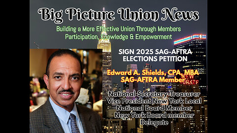 2025 SAG-AFTRA ELECTIONS NOMINATION REQUEST. DEALINE JULY 11th