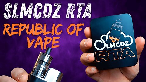 SLMCDZ Salam Badass RTA By Republic Of Vape & Davi Arzik