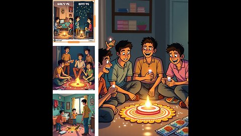 DIWALI IN PG LIFE