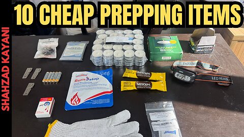 10 Affordable Emergency Preparedness Items!