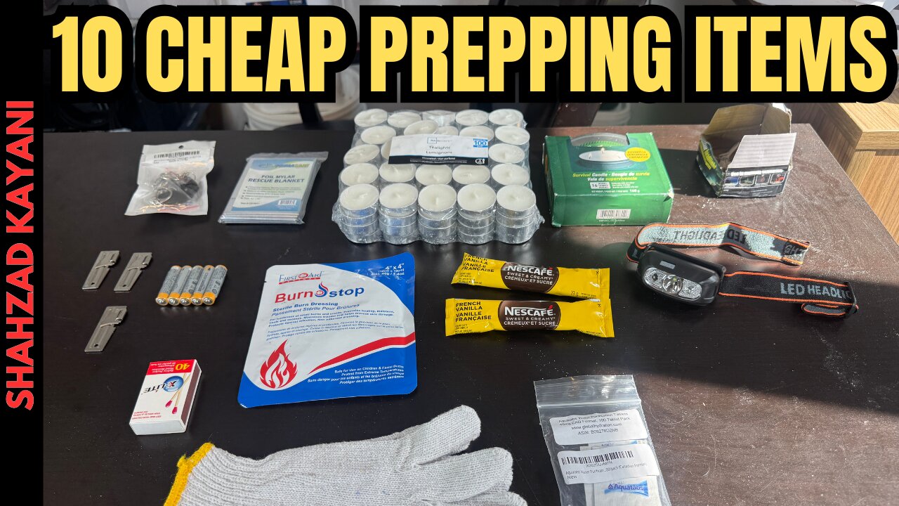 10 Affordable Emergency Preparedness Items!