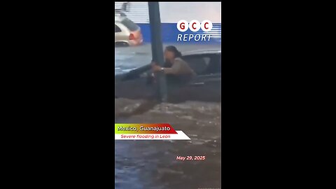 #Mexico #flood #heavyRain #Leon #destruction #anomaly #climatecrisis #weather #climatechange 🇲🇽