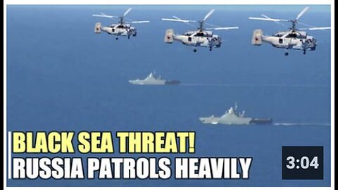 "Russian Forces Conduct Large-Scale Maneuvers in Black Sea Amid Ukrainian Threats"