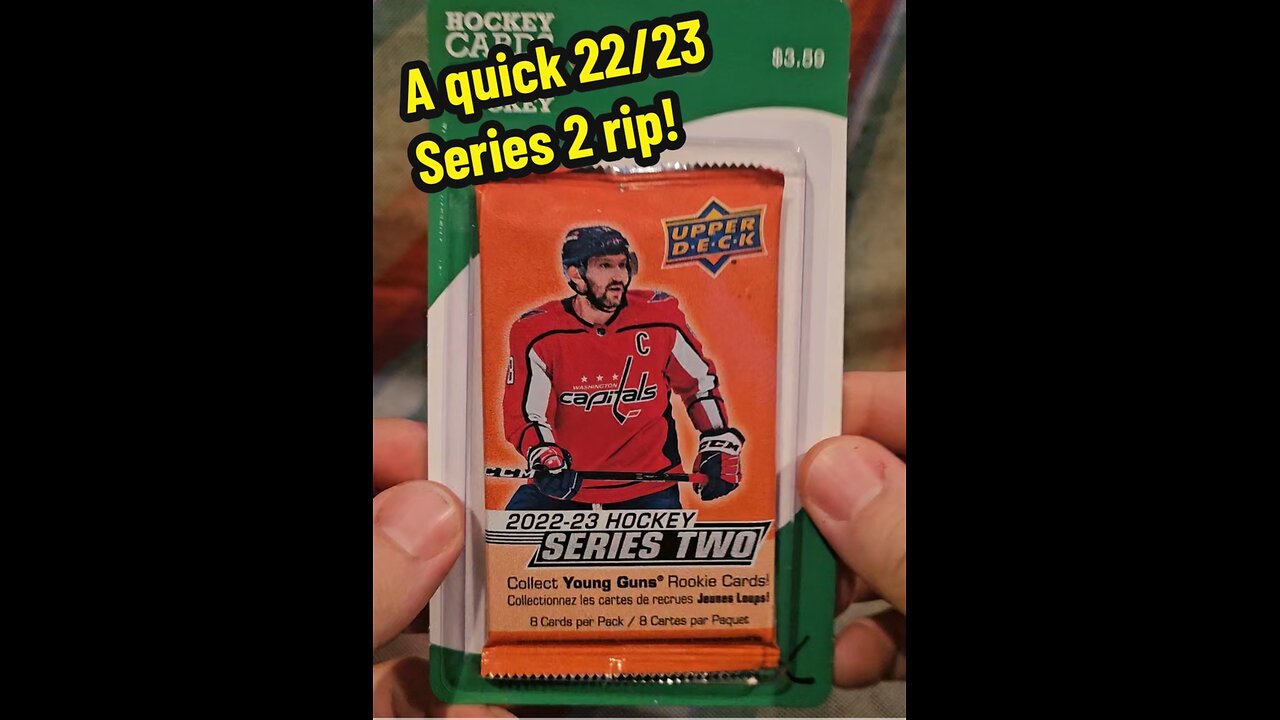 A quick pack of Upper Deck 22/23 Series 2