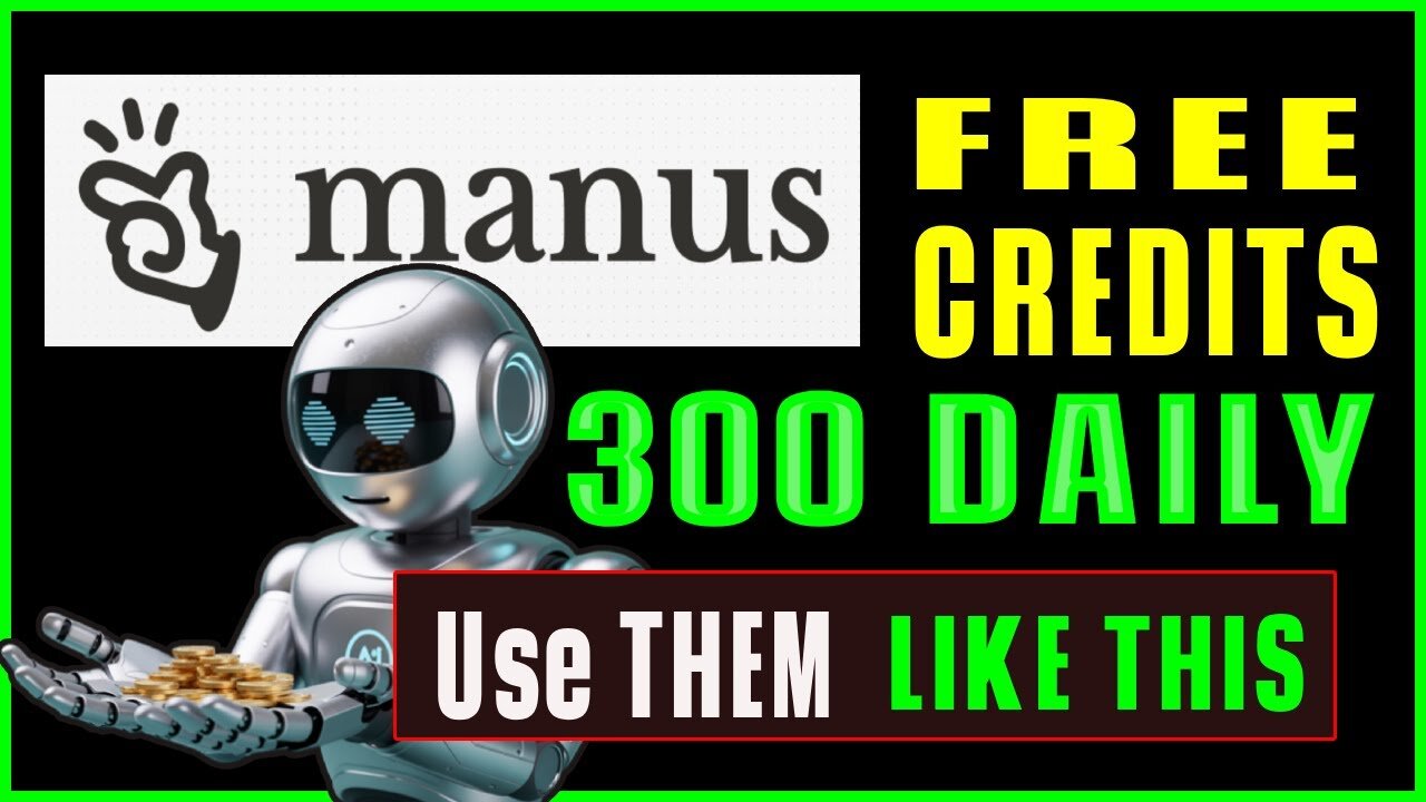 How to Leverage Free Manus Credits Worth 300 Daily