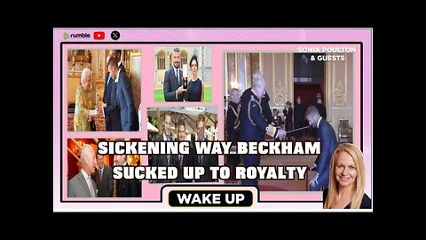 SIR DAVID BECKHAM: ESTABLISHMENT SUCK UP