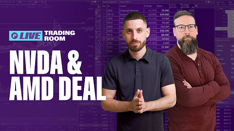 LIVE Trading: Crypto Breakout & Trump Chip Deal!