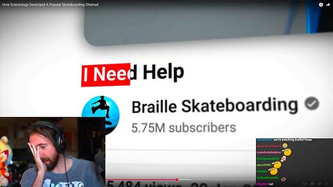 How Scientology Destroyed A Popular Skateboarding Channel | Asmongold Reacts to SunnyV2