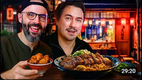 "Eating EVERYTHING at a Japanese Izakaya in Tokyo 🍢🍺 | ft. @AbroadinJapan"
