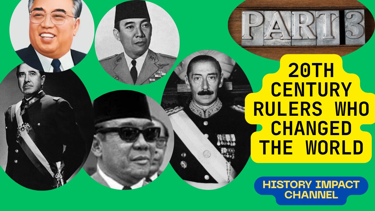 20th Century Rulers Who Changed the World – Dictators, Revolutionaries & Power Icons