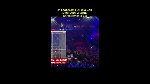 Top 3 dangerous stunts Shane Mcmahon #wwe #crazy #hellinacell #undertake #shaneomac