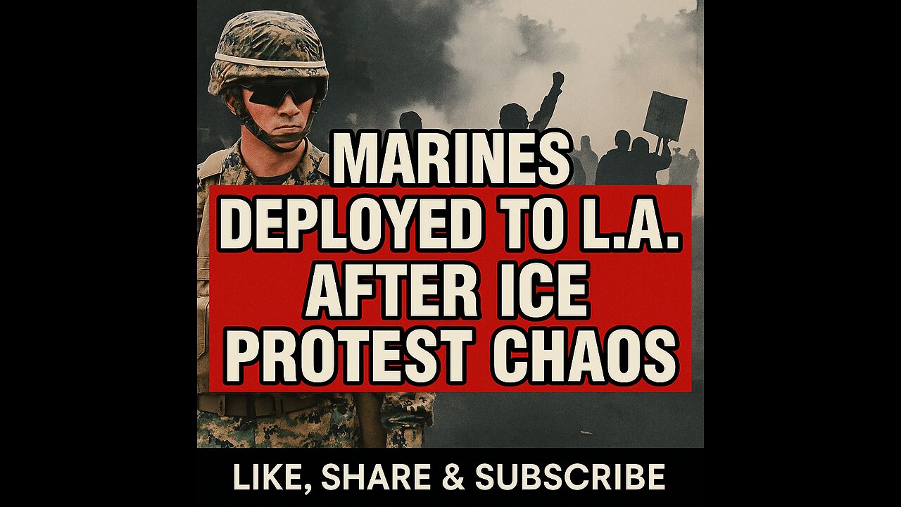 Marines Deployed to L.A. After ICE Protest Chaos