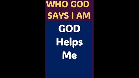 GOD HELPS ME #wordofgod #Jesus #God #power #hope #faith #love #joy #help #trust #strength #prayer