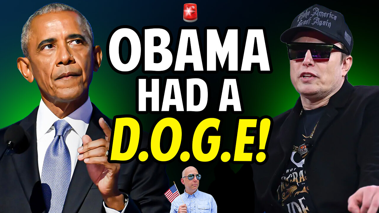 OBAMA Had His Own Version of DOGE! (And Biden was Elon!)