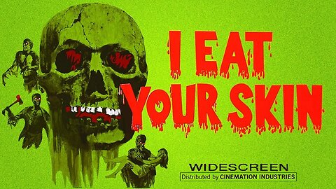 I EAT YOUR SKIN 1964 Adventure Seeker Travels to Caribbean Island of Zombies FULL MOVIE HD & W/S