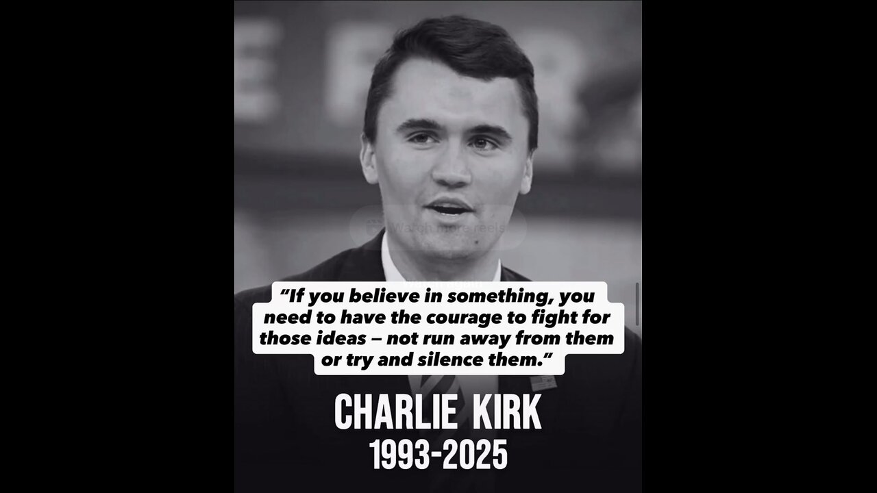 man drove through the vigil on a scooter yelling "F$__k Charlie Kirk