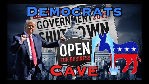 Democrats Cave Government Reopens