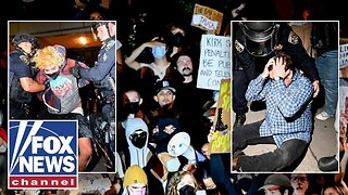 Flares, brawls and a vow to continue at TPUSA’s tense tour finale