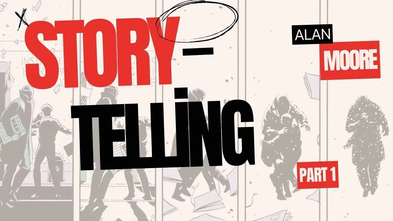Alan Moore’s Course Storytelling Episode 1 | 01 Intro | Master Storytelling Comics Novels