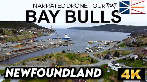 🌊 Bay Bulls, Newfoundland and Labrador 🛩️ 4K Drone